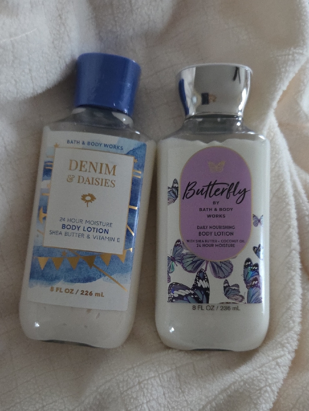 Bath & Body Works Denim & Daisies & Butterfly Body Lotion
